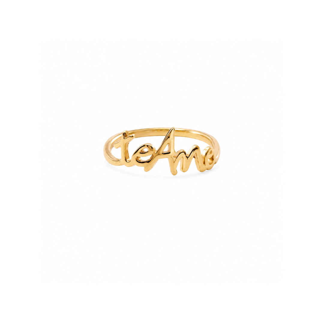 Anillo Te amo
