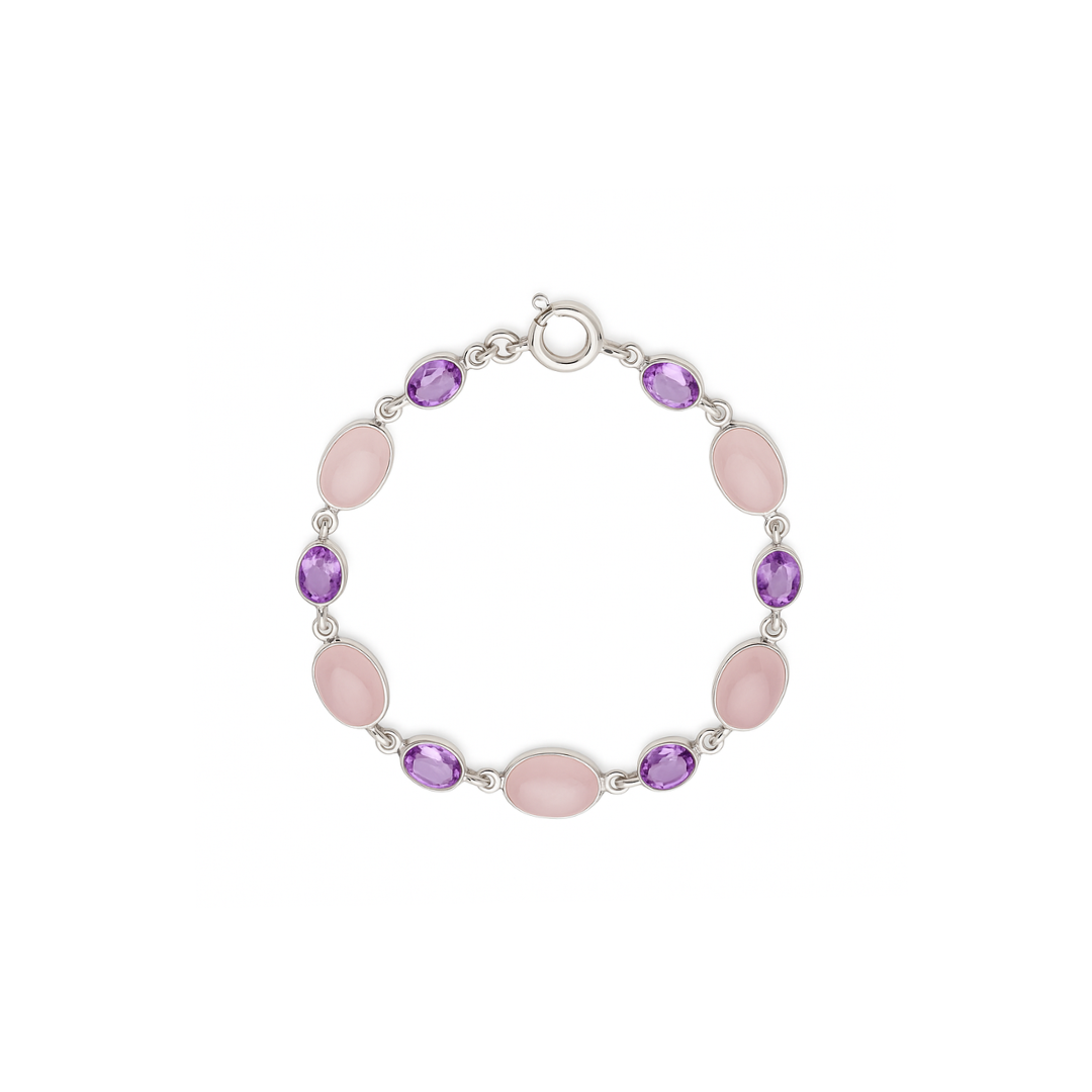 Pulsera Pure Cuarzo Rosa
