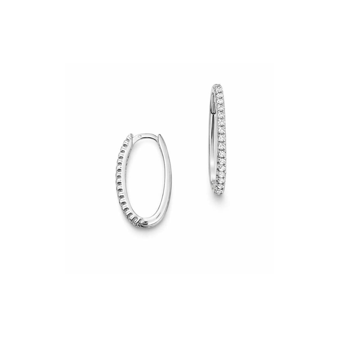 Aros Argolla Oro Blanco