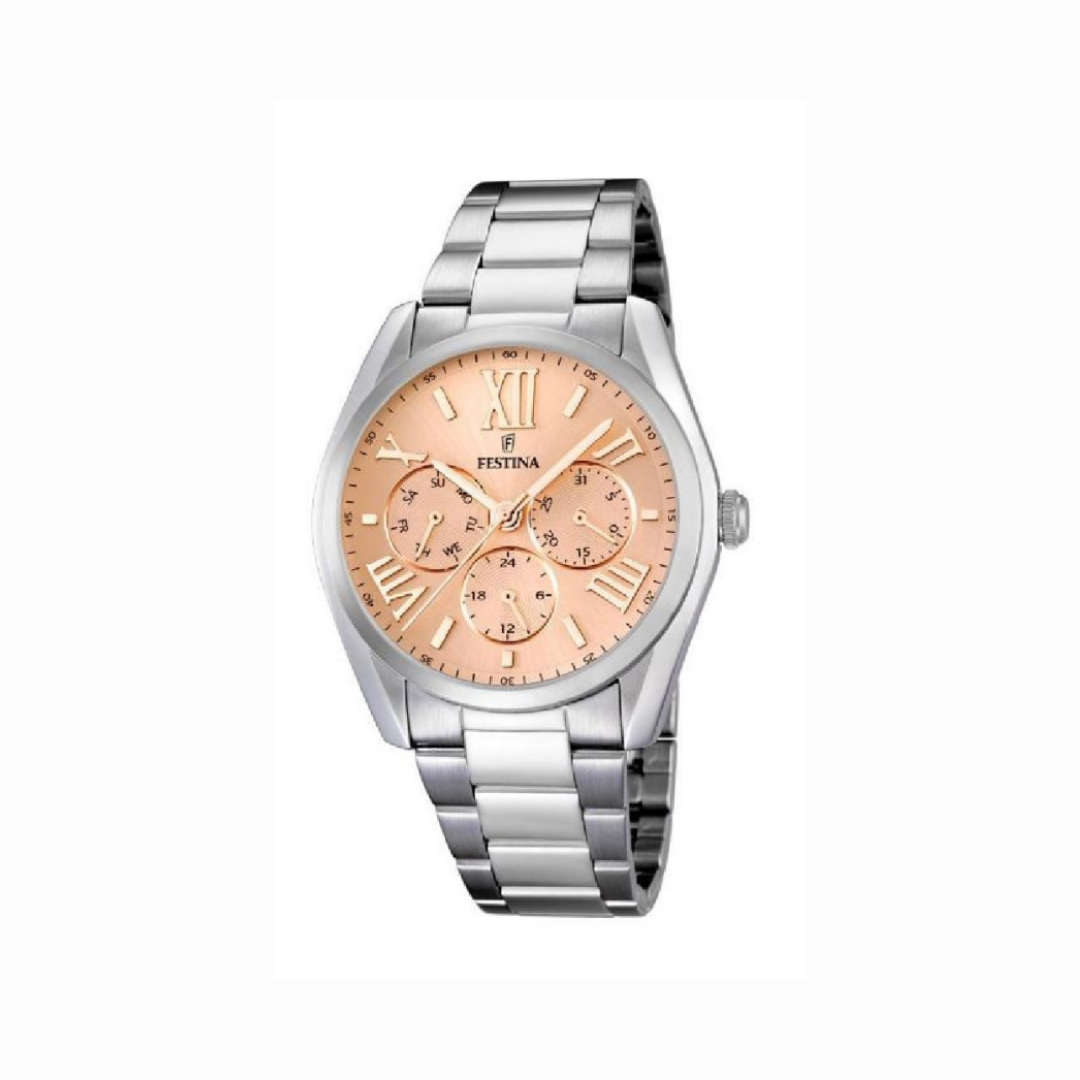 Festina Multifunción Rose Silver