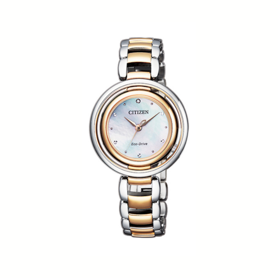 Citizen Eco-Drive Elegance Bicolor Nácar