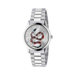 Gucci Snake Silver Dial