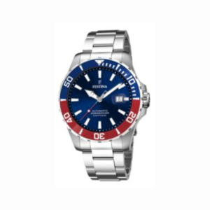 Festina Automatic Blue Red Steel