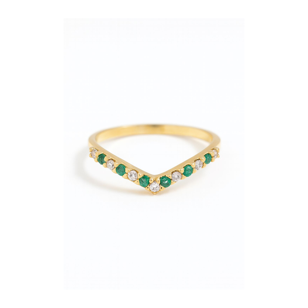 Anillo V Émeraude