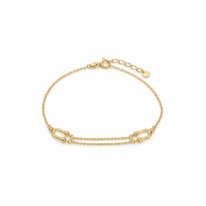 Pulsera herraduras unidas