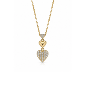 Gargantilla corazon con brillantes
