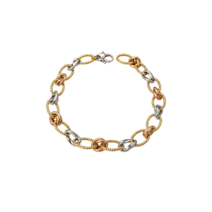 Pulsera anillo combinada